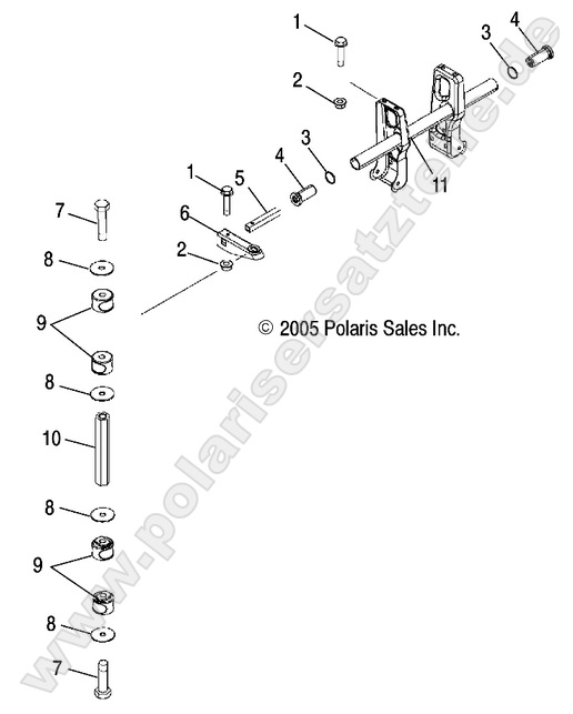 SUSPENSION, TORSION BAR SUSPENSION, TORSION BAR