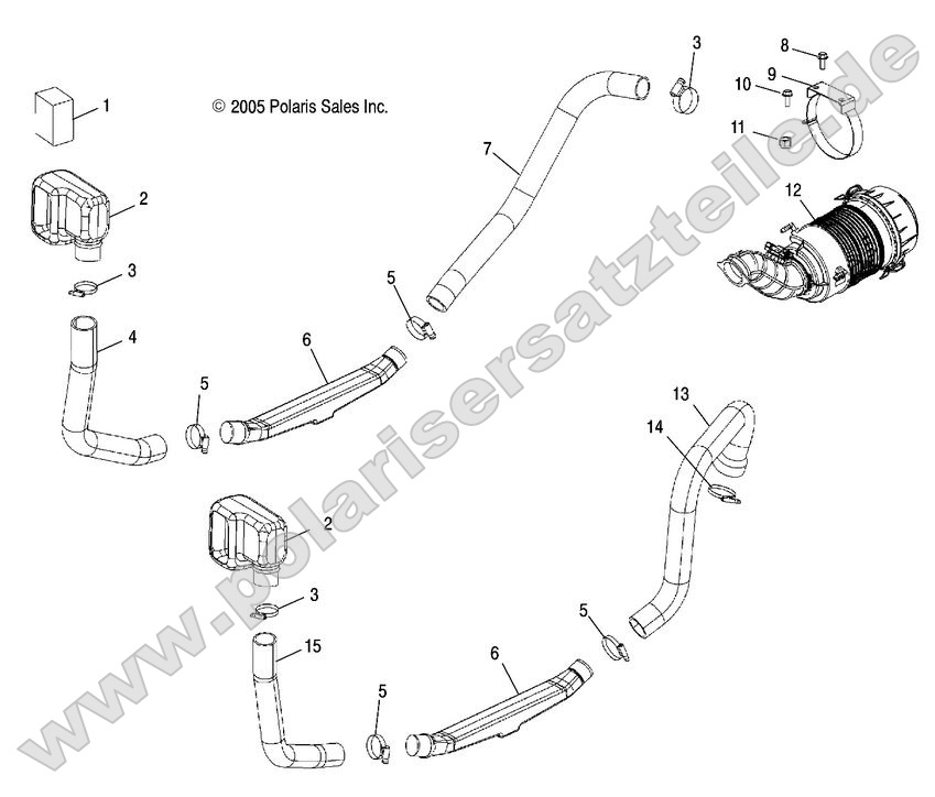 ENGINE, CLUTCH AIR INTAKE