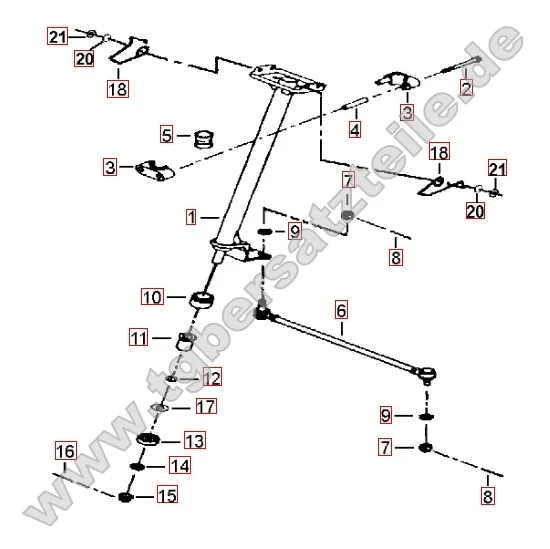 Lenksäule - Spurstange Lenksäule - Spurstange