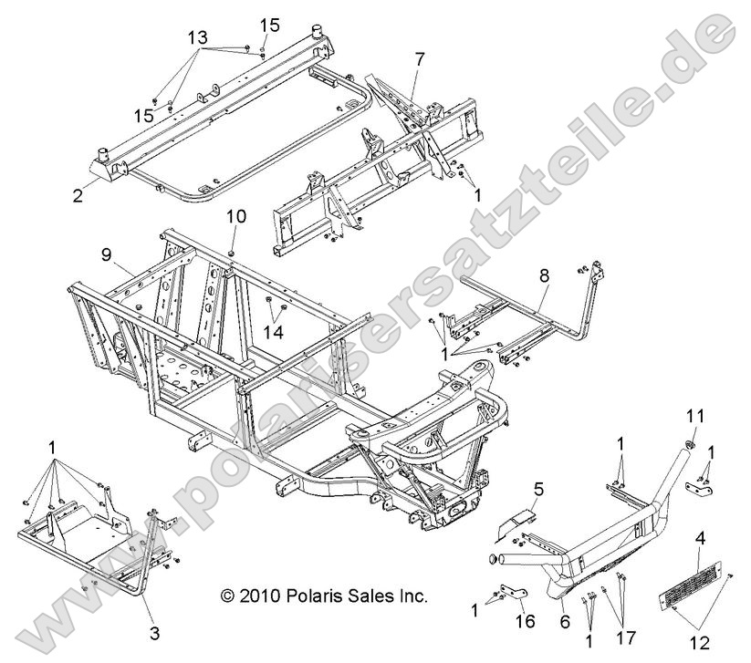 Chassis, Frame and Front Bumper