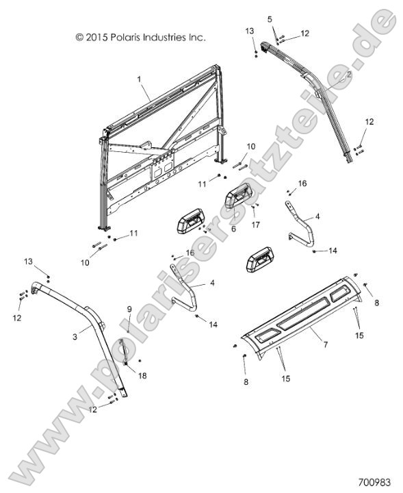 Chassis, Cab Frame Chassis, Cab Frame