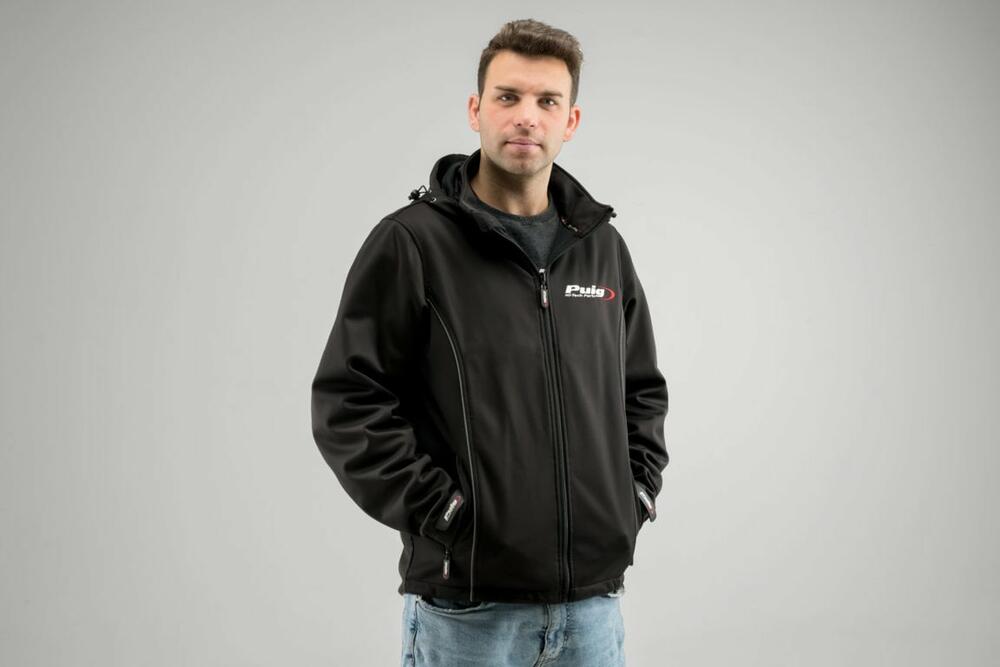 PUIG JACKE PUIG HI-TECH PARTS GRÖSSE S C/SCHWARZ - 9858N