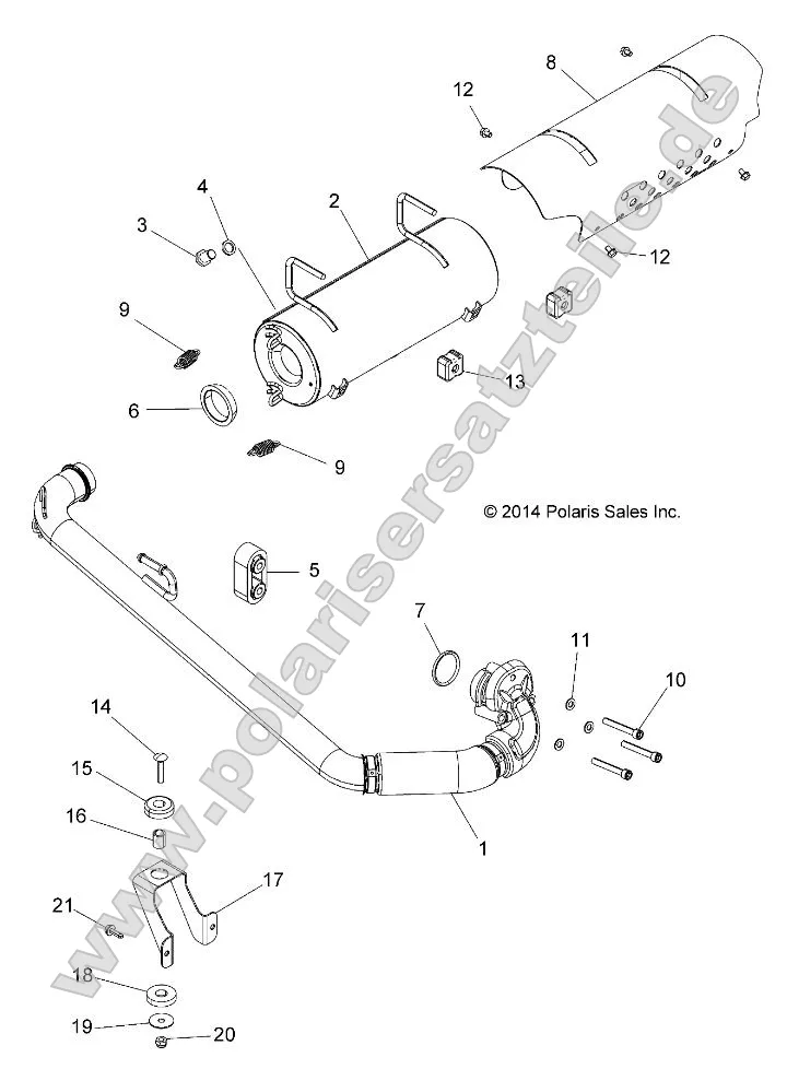 Engine, Exhaust System Engine, Exhaust System