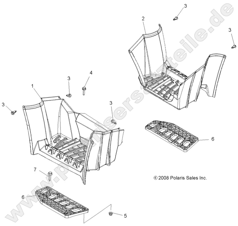 BODY, FOOTWELLS BODY, FOOTWELLS