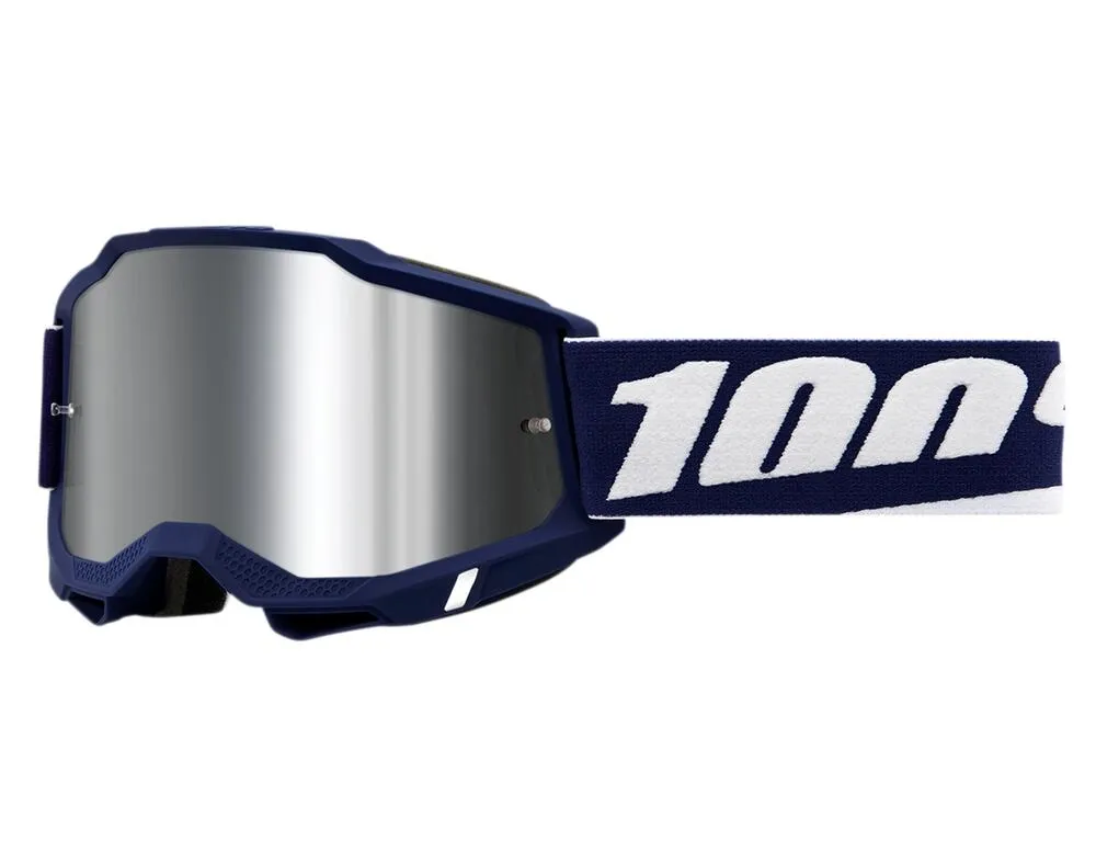 100% Crossbrille Accuri 2 - Mifflin blau-lila - Silber verspiegeltes Glas