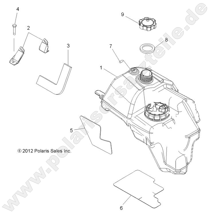 BODY, FUEL TANK ASM.