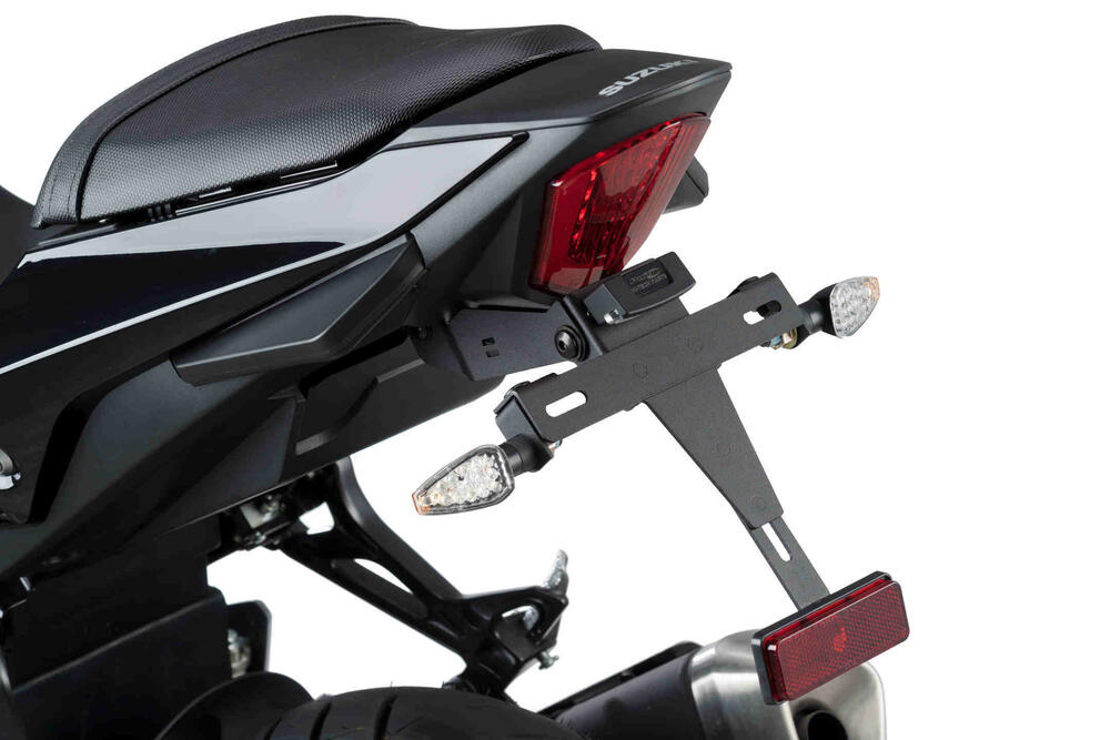 34905 PUIG KENNZEICHENHALTER SUZUKI GSX-R250R 17-18' C/SCHWAR - 9523N