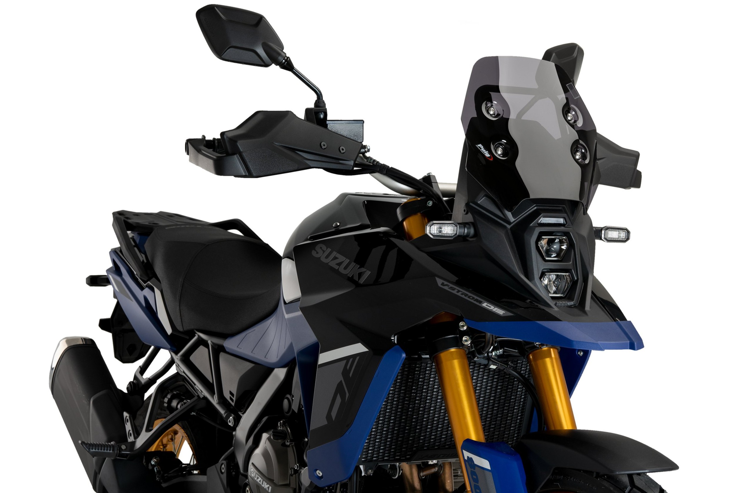 PUIG Sport Verkleidungsscheibe stark getönt - Suzuki DL 800 V-Strom DE 2023- - 21651F