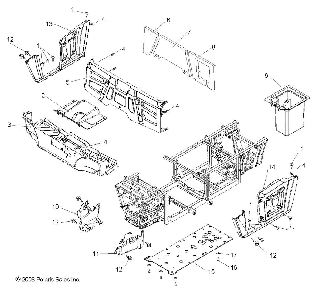 Body, Floor and Fenders Body, Floor and Fenders