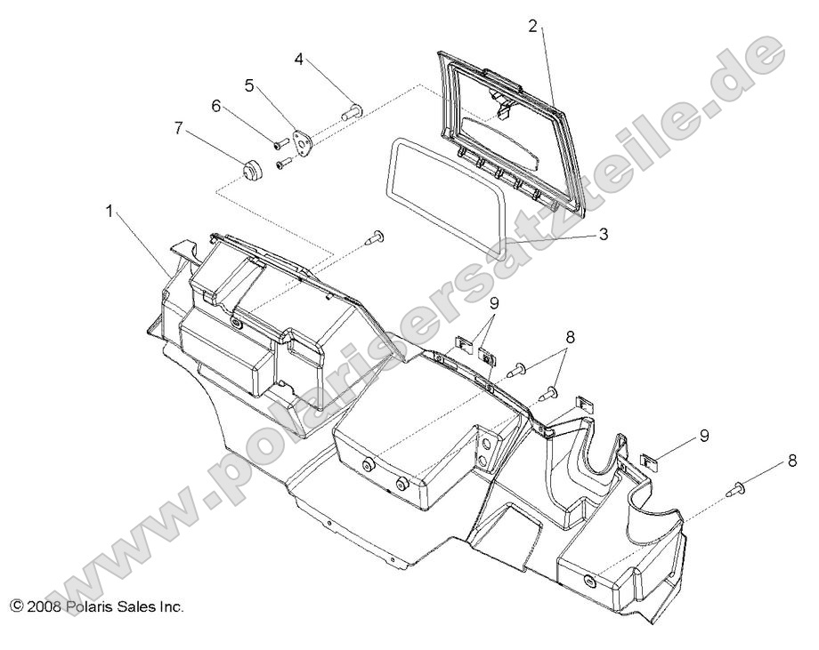 Body, Glove Box Storage
