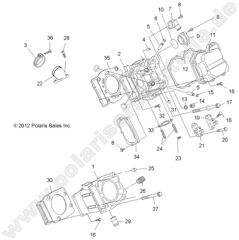 ENGINE, CYLINDER and HEAD ENGINE, CYLINDER and HEAD
