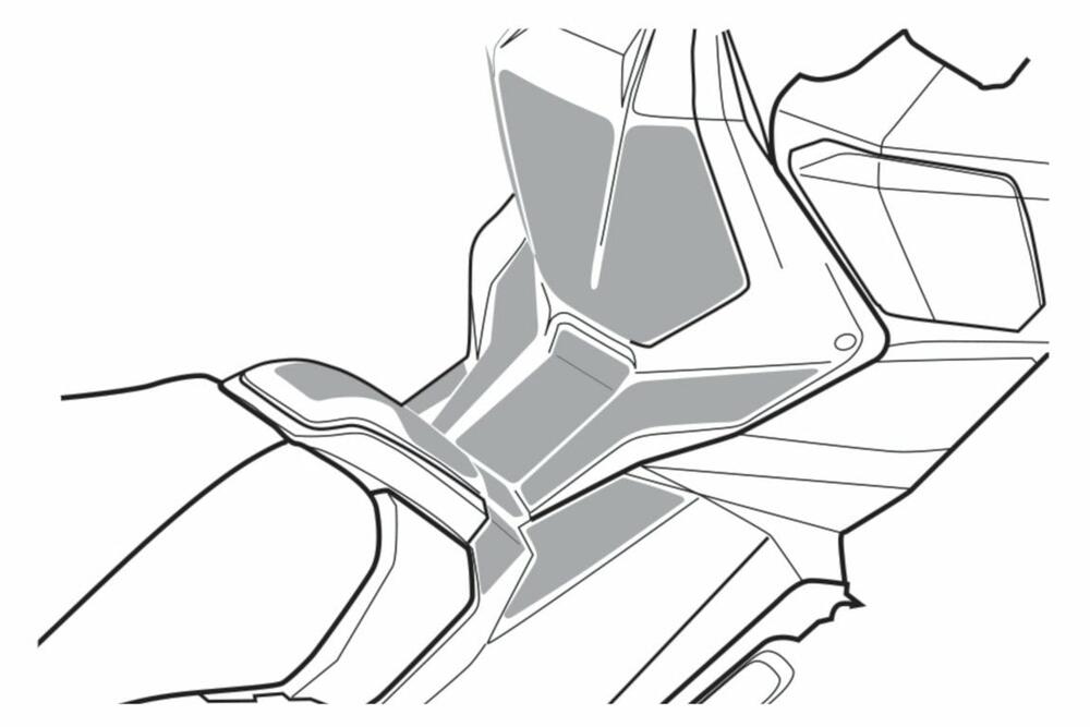 PUIG KIT SCHUTZ HONDA X-ADV 21'- C/SCHWARZ - 20865N