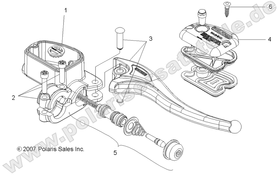 BRAKES, RIGHT HAND MASTER CYLINDER BRAKES, RIGHT HAND MASTER CYLINDER