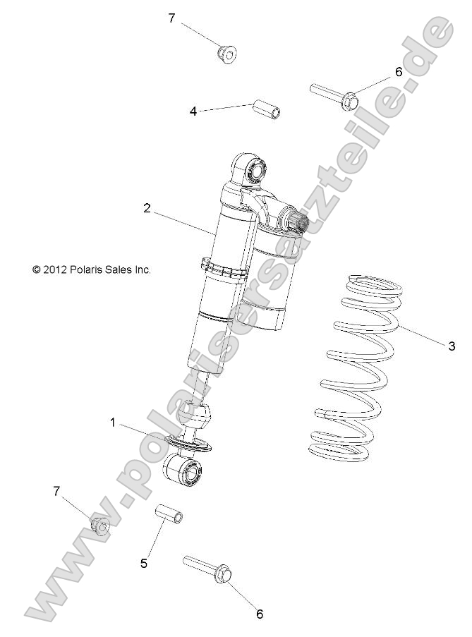 Suspension, Shock, Front, Mounting Suspension, Shock, Front, Mounting