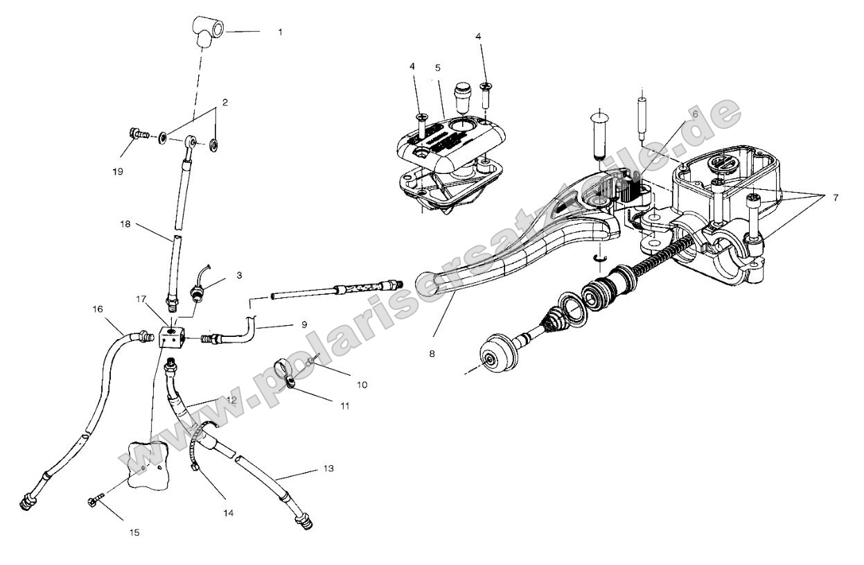 Controls - Master Cylinder/Brake Line Controls - Master Cylinder/Brake Line