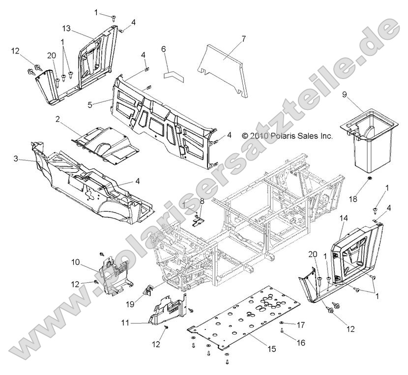 Body, Floor and Fenders