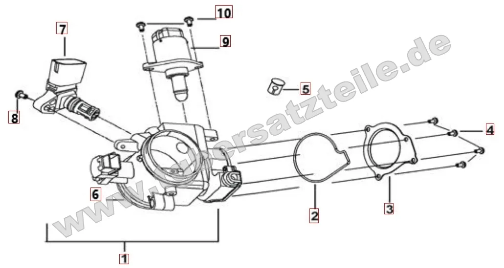 Drosselklappe Drosselklappe