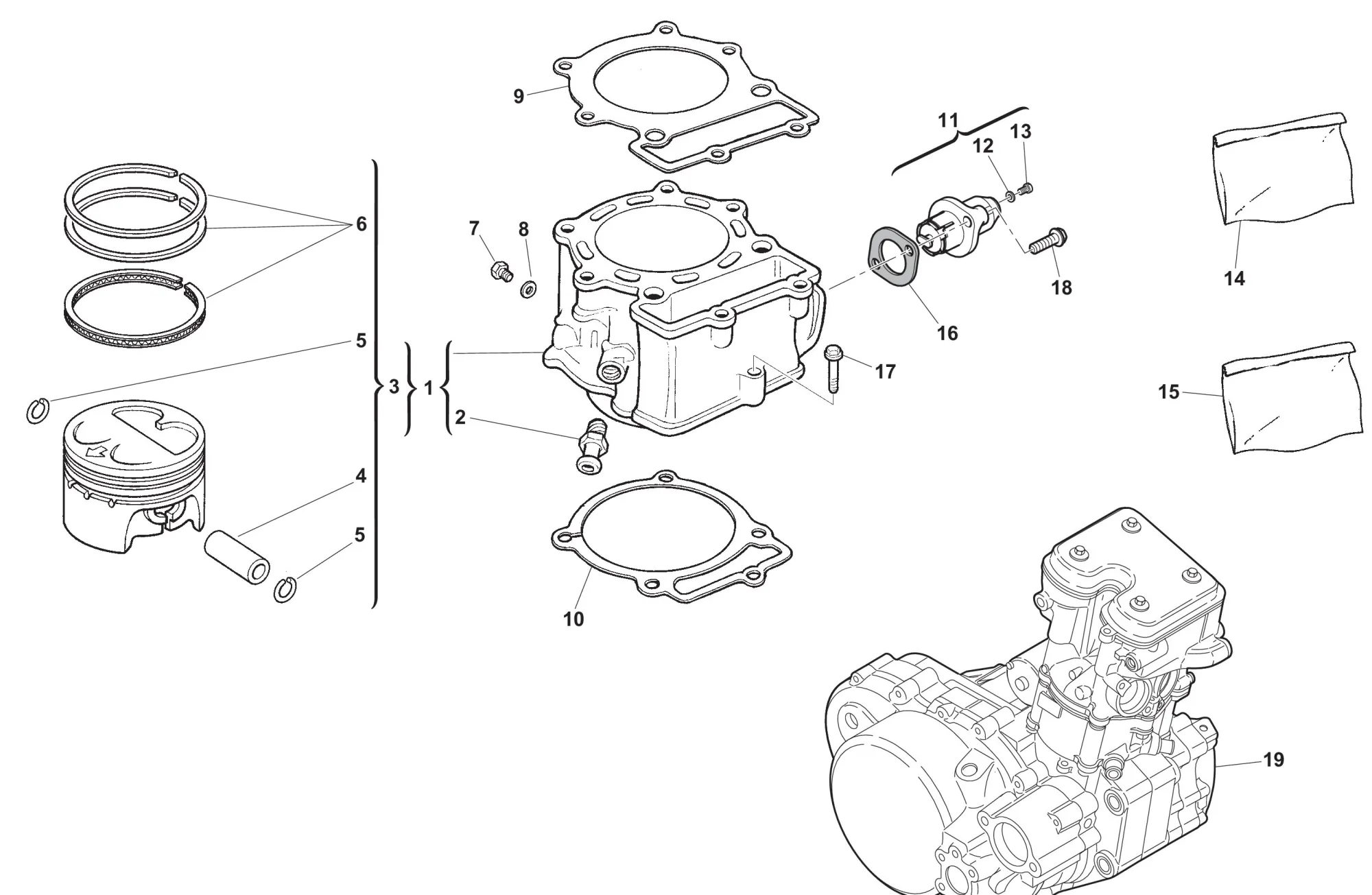 Zylinder - Kolben Zylinder - Kolben