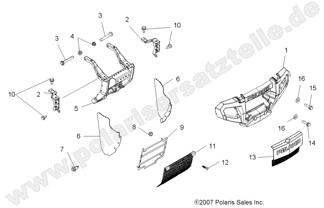 BODY, FRONT BUMPER and MOUNTING BODY, FRONT BUMPER and MOUNTING