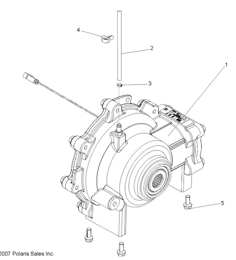 DRIVE TRAIN, FRONT GEARCASE