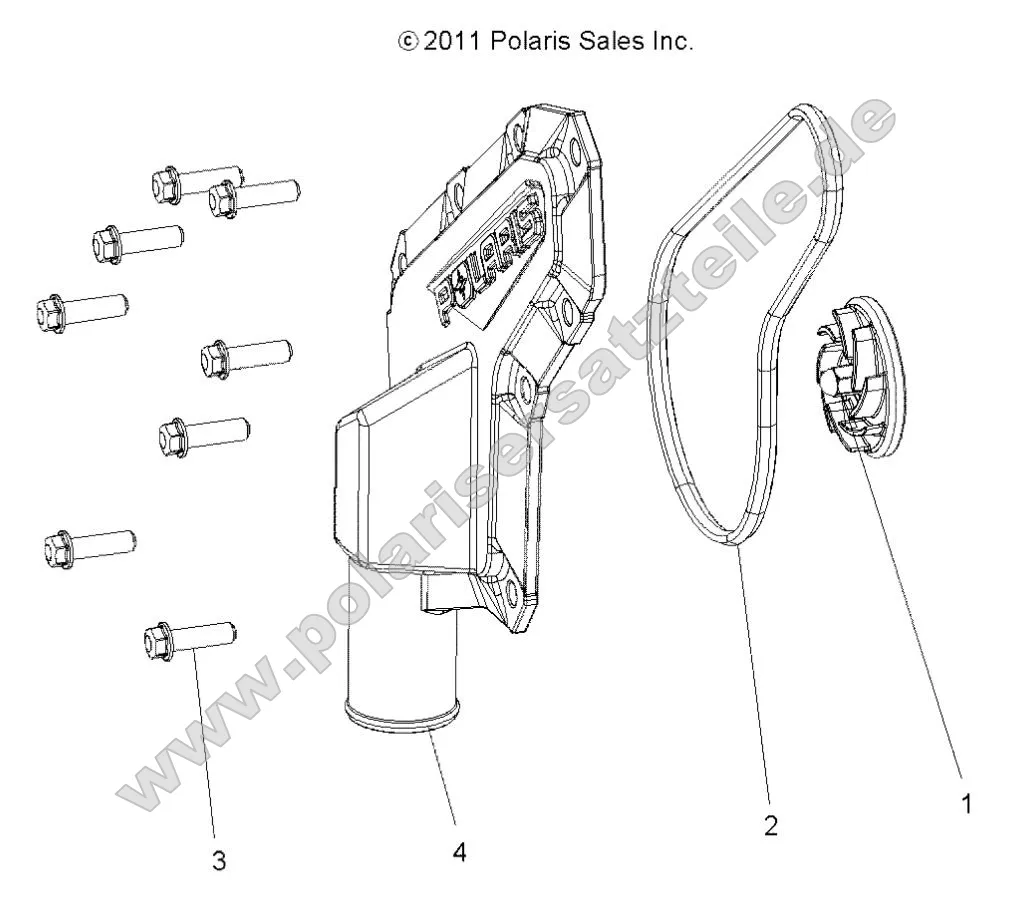 Engine, Waterpump Impeller and Cover Engine, Waterpump Impeller and Cover