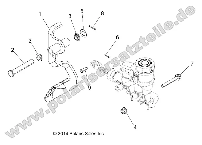 Brakes, Pedal and Master Cylinder Mounting Brakes, Pedal and Master Cylinder Mounting