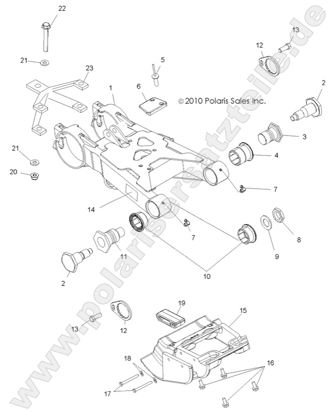 SUSPENSION, SWING ARM