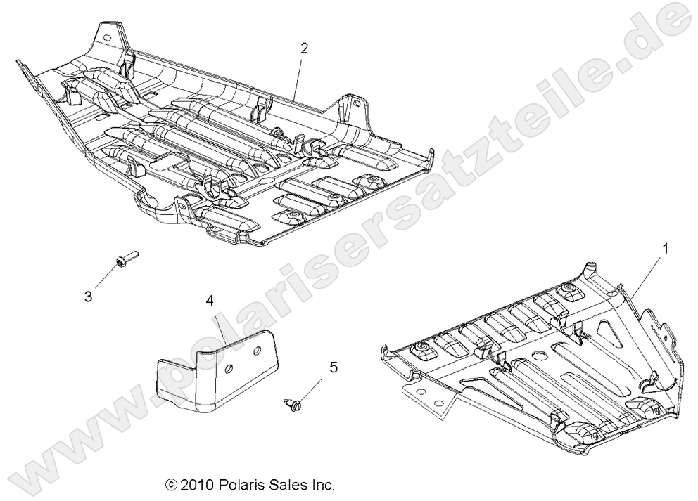 BODY, SKID PLATES BODY, SKID PLATES