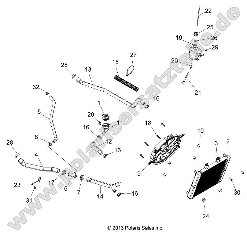 Engine, Cooling System