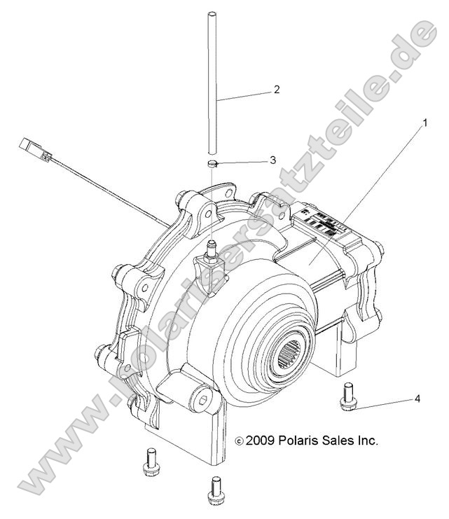 Drive Train, Front Gearcase
