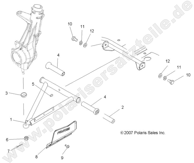 SUSPENSION, A-ARM and STRUT MOUNTING