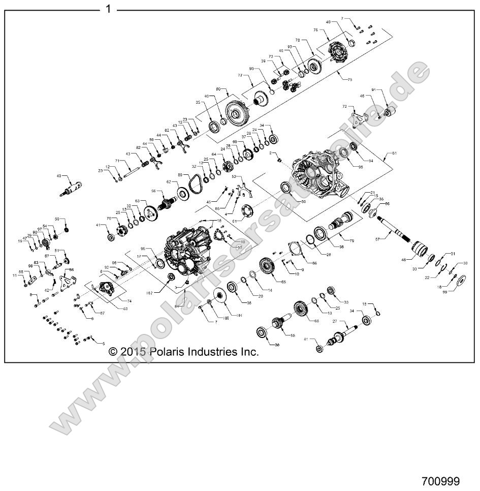 Drive Train, Main Gearcase Internals Drive Train, Main Gearcase Internals