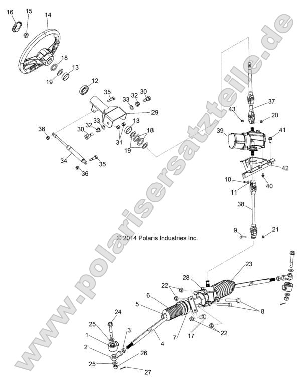Steering, Steering Asm.