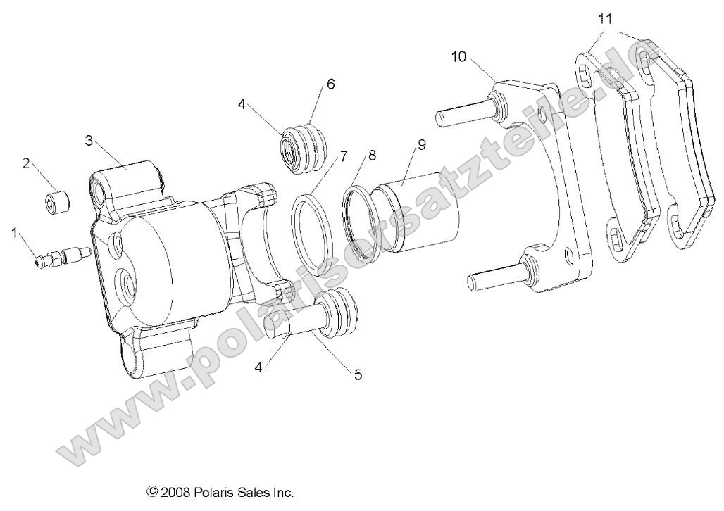 Brakes, Rear Caliper