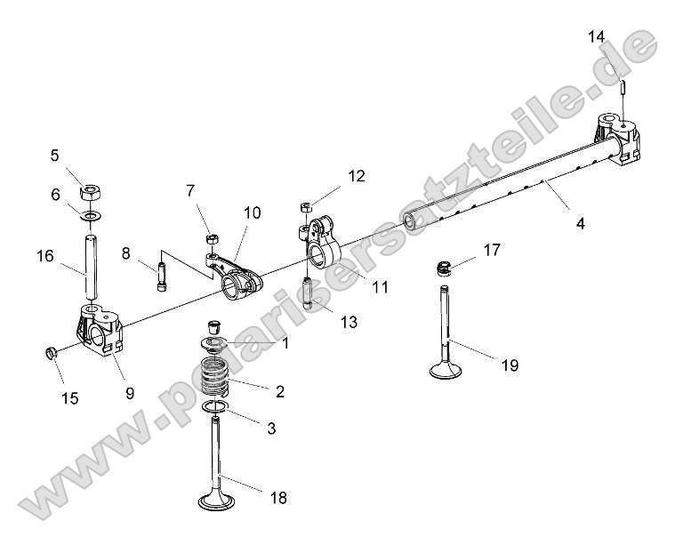 Engine, Rocker Arm and Valves Engine, Rocker Arm and Valves
