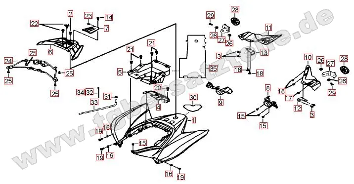 Heckverkleidung Heckverkleidung
