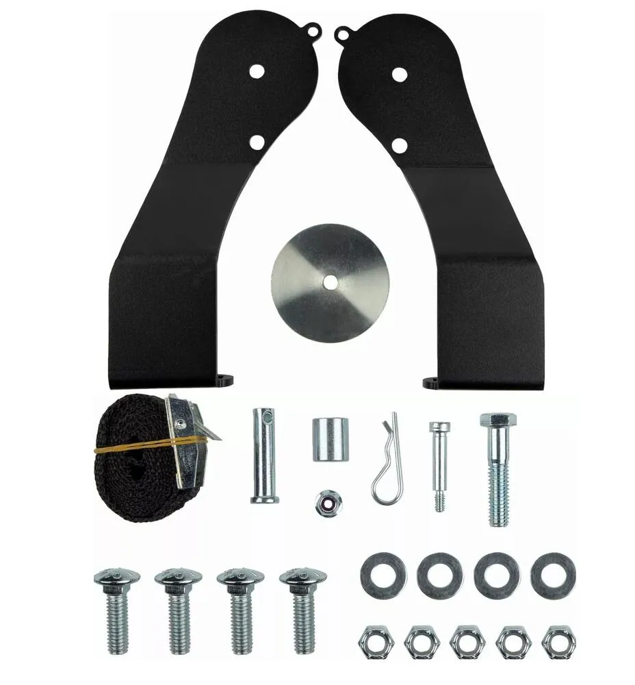 Moose-Utility-Division-Seilwinden-Umlenkrolle-Anhebehilfe-HD-fuer-Moose-Plow-Schneeschild-45010979-2 Moose Plow Schneeschild Set mit RM4 Frontmontage 152 cm 60" - Suzuki LTA KIng Quad