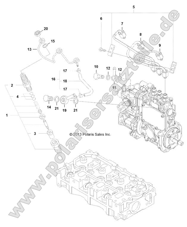 Engine, Fuel Injection Valve