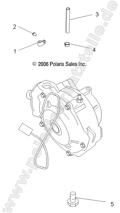 DRIVE TRAIN, FRONT GEARCASE MOUNTING