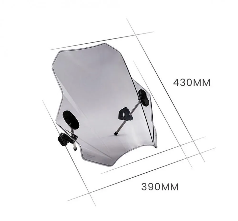 Puig_Universal_Motorrad_Windschild_BAT___stark_getoent_8088H_2 Puig Universal Motorrad Windschild BAT - getönt