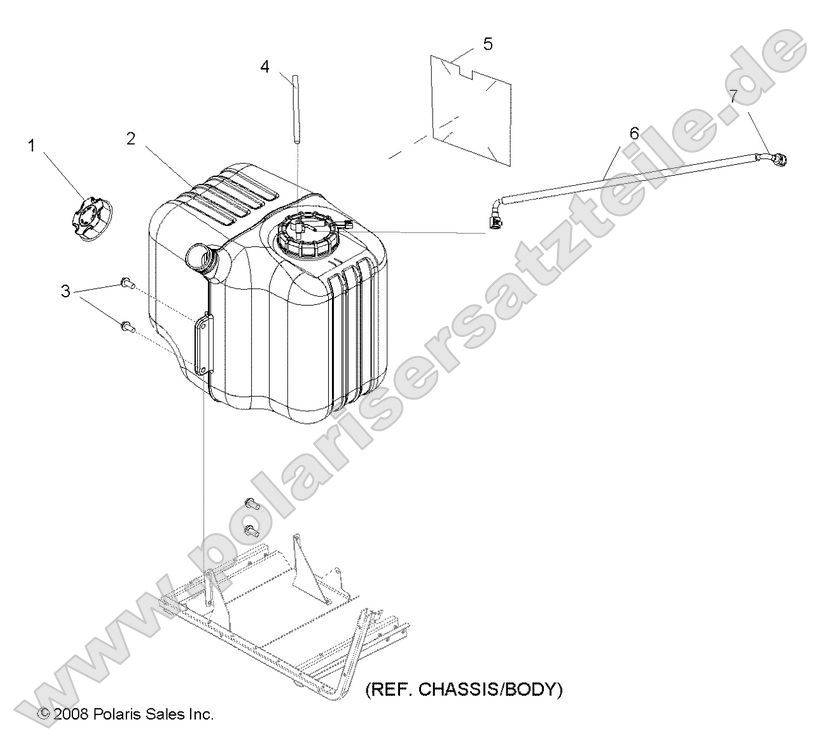 Body, Fuel Tank Asm.