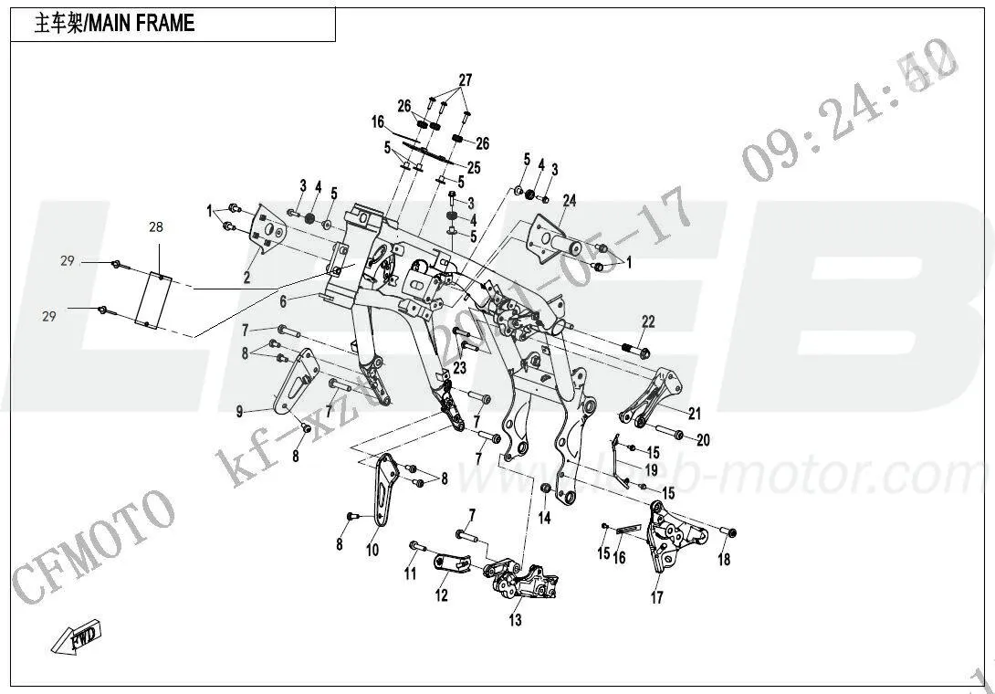 Hauptrahmen Hauptrahmen