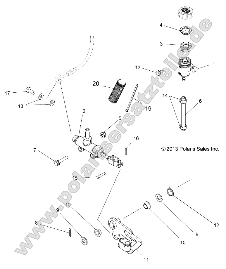 Brakes, Brake Pedal and Master Cylinder