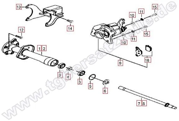 Hinterradachse Hinterradachse