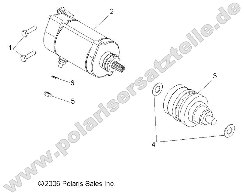 Engine, Starting Motor
