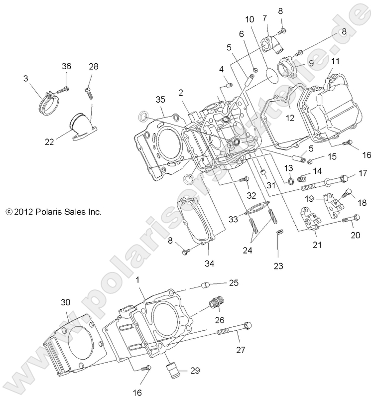 ENGINE, CYLINDER and HEAD
