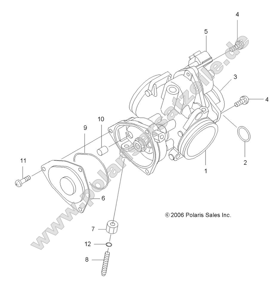 Engine, Throttle Body Engine, Throttle Body