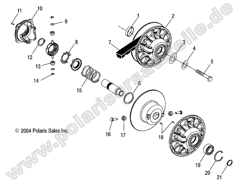 DRIVEN CLUTCH DRIVEN CLUTCH
