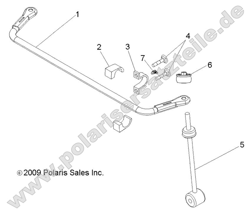 Suspension, Rear Stabilizer Bar