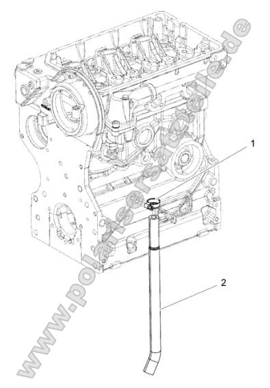 Engine, Water Blow by Hose